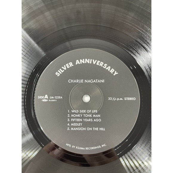 Charlie Nagatani Silver Anniversary Live In Concert Vinyl LP Country Music Asian - Picture 7 of 9